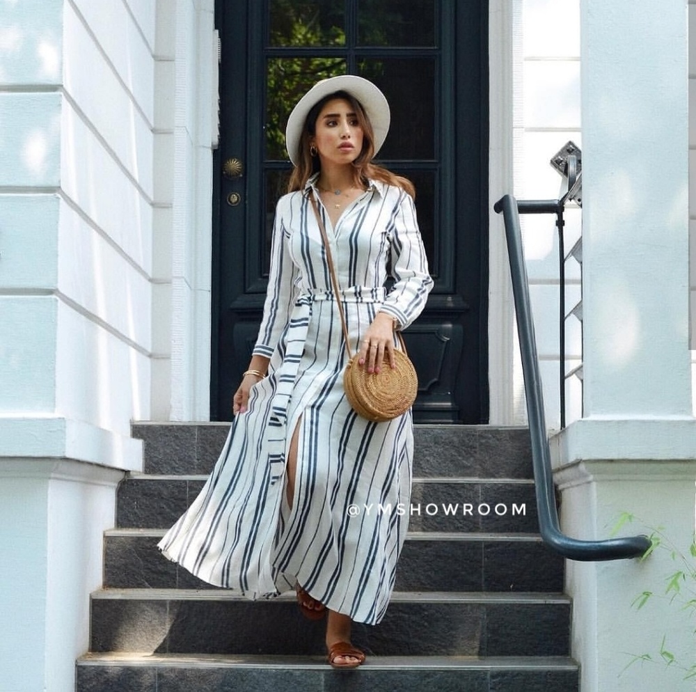 ZARA Button down maxi dress - Picture 4 of 8